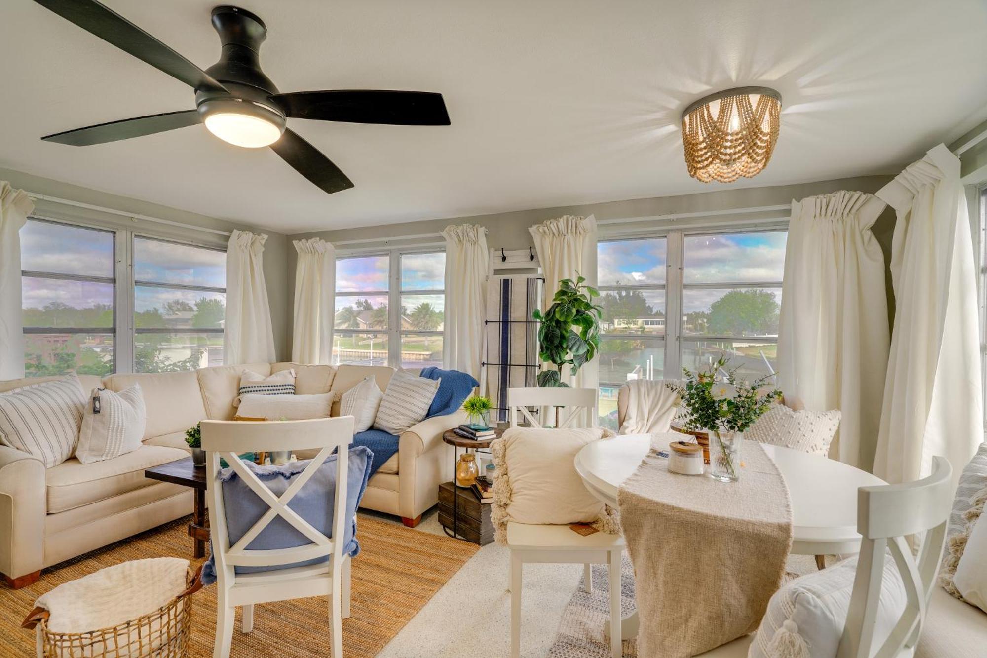 Dock And Lanai Waterfront Punta Gorda
